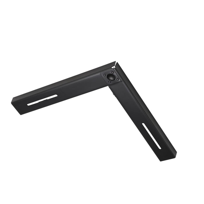 0.8" Height L Track Holder - Black