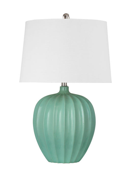 Lotus - Seafoam Table Lamp - Soft Seafoam