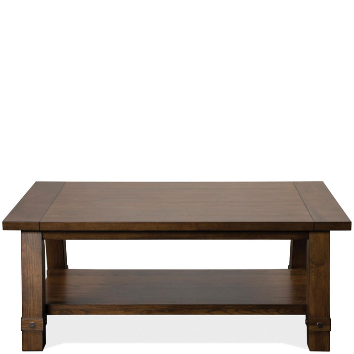 Windridge - Angled Leg Coffee Table - Sagamore Burnished Ash