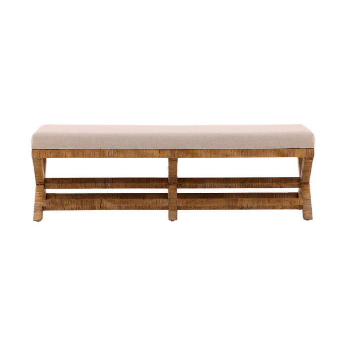 Aria - Bench - Beige / Light Brown