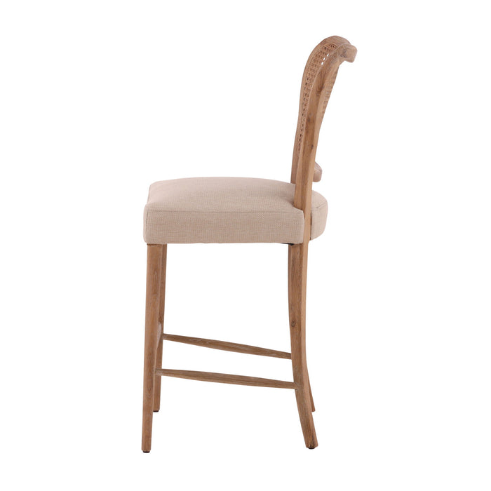 Leary - Counter Stool - Light Brown / Beige