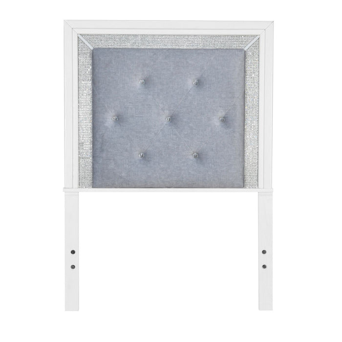 Reflections - Upholstered Panel Headboard With Lights