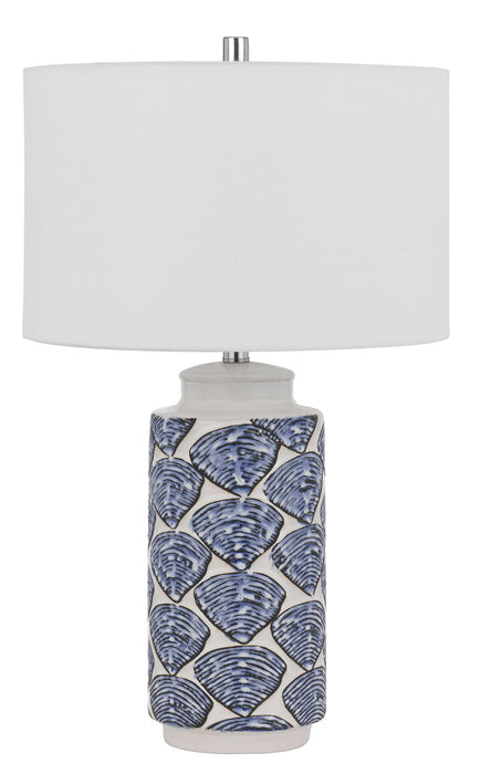 Cambiago - Table Lamp (Set of 2) - Shell & Blue