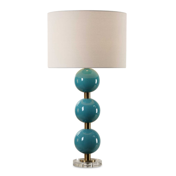 Palawan - Blue Glaze Table Lamp