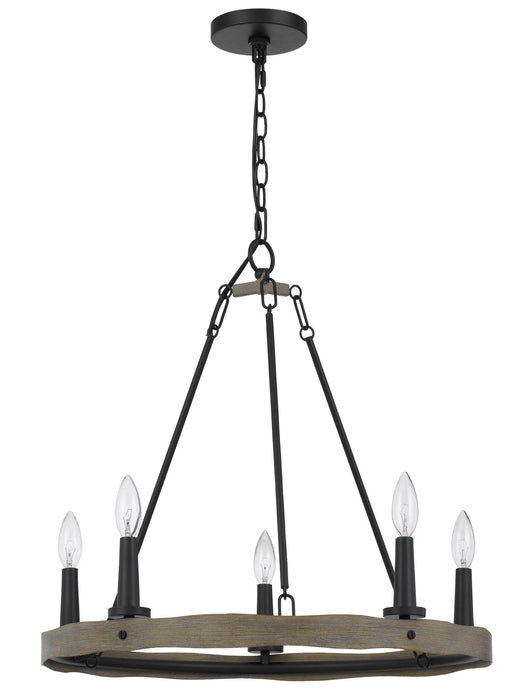 Maidstone - Chandelier - Iron & Oak