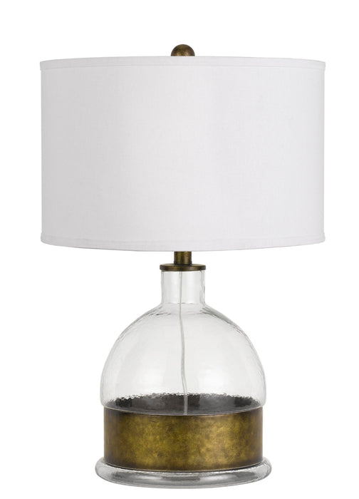 Rapallo - 24.75" Height Glass Table Lamp - Clear