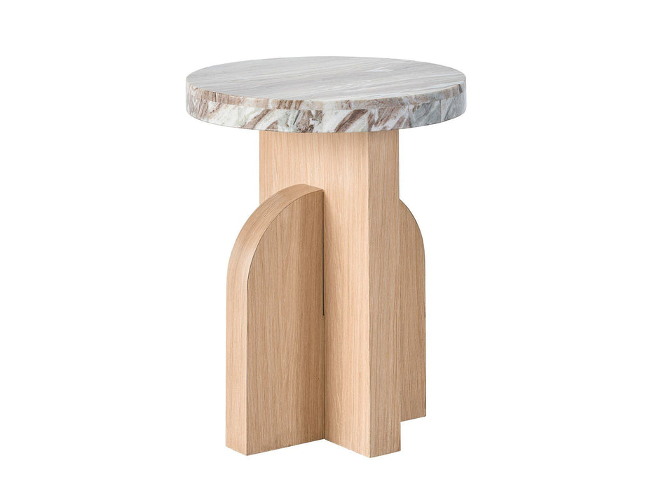 Modern - Riverine Accent Table - Light Brown