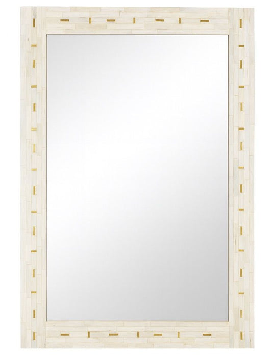 Kara - Wall Mirror - Ivory
