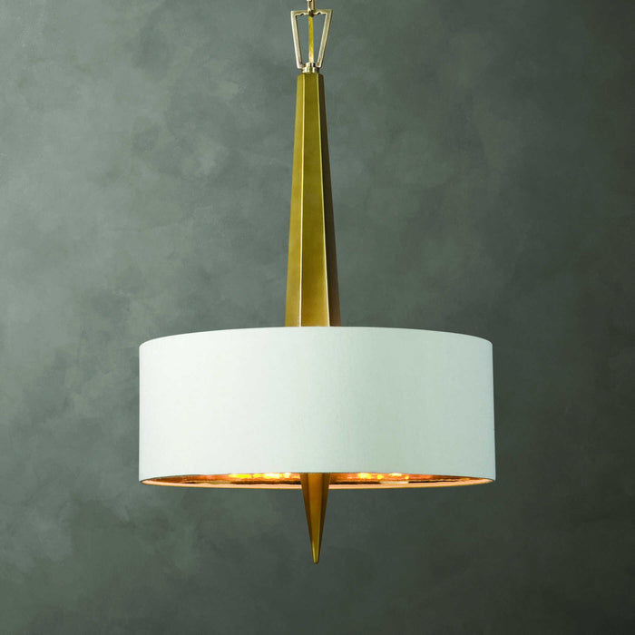 Obeliska - 3 Light Chandelier - Gold