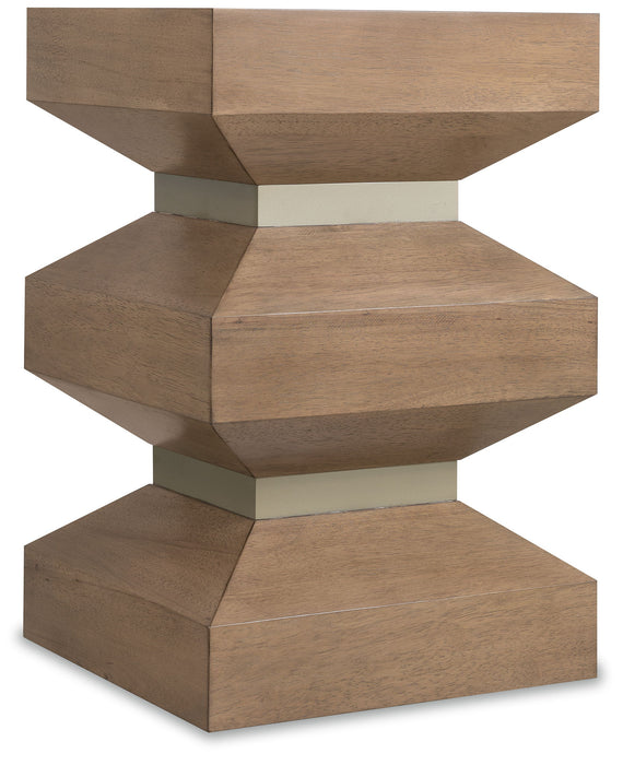Sonnet - Square End Table - Dark Gray