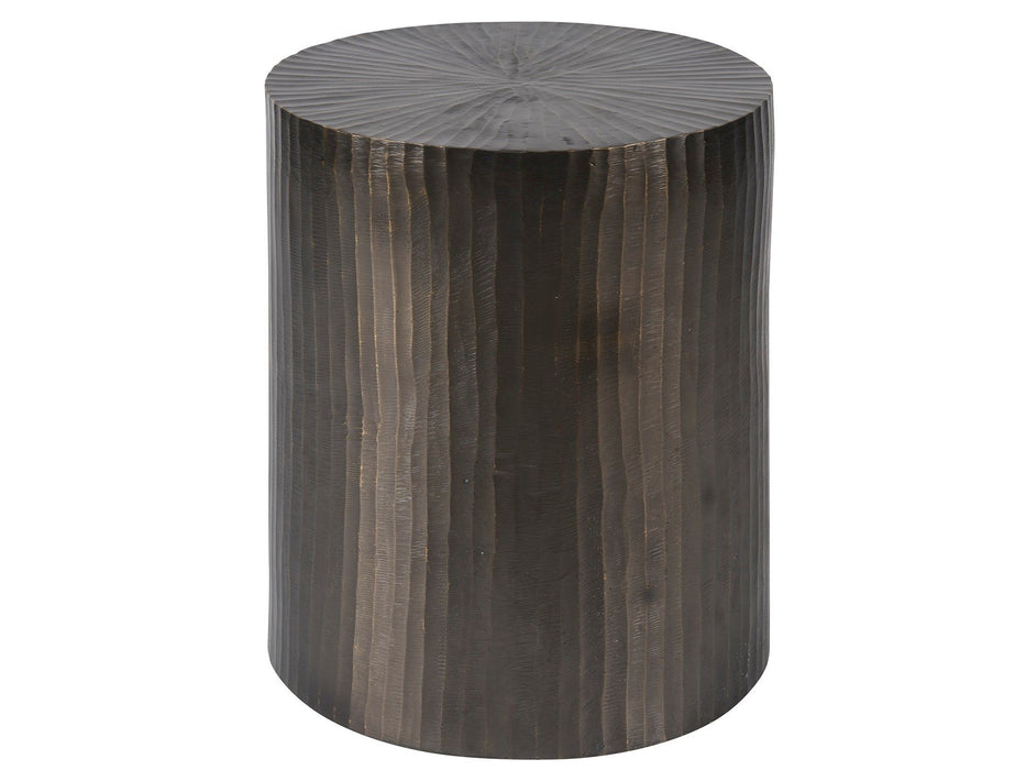 Modern - Asher Round End Table - Bronze