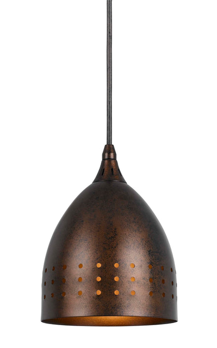 9.1" Height Metal Pendant - Oil Rubbed Bronze