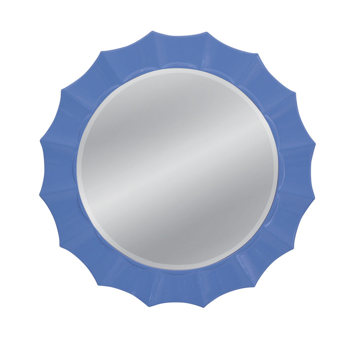 Blue Altair - Wall Mirror - Blue