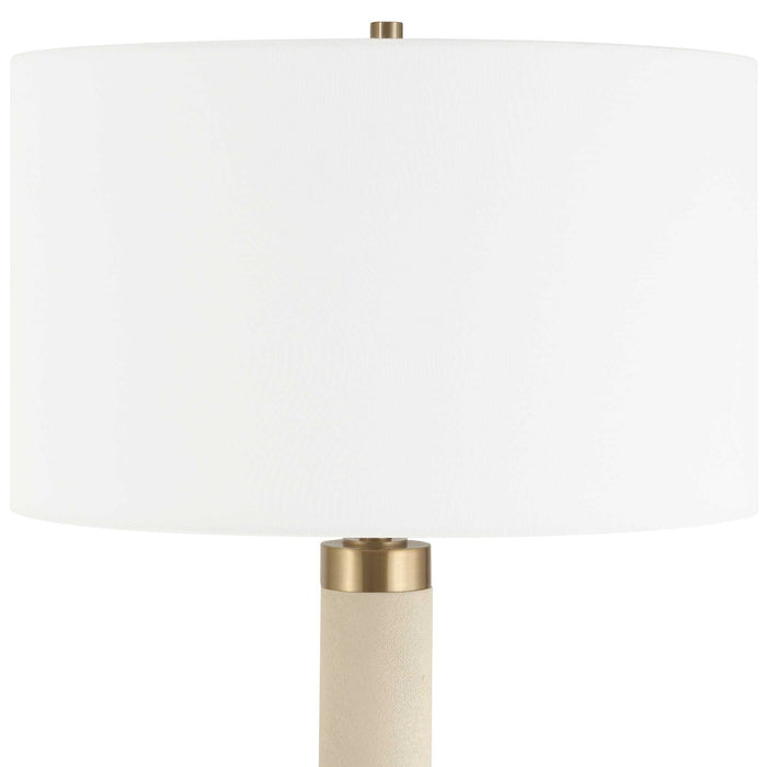 Wessex - Floor Lamp - Gold / White