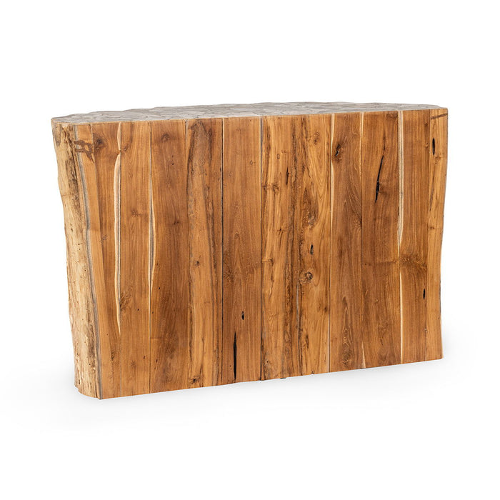 Norwest Petrified - Wood Console Table - Natural