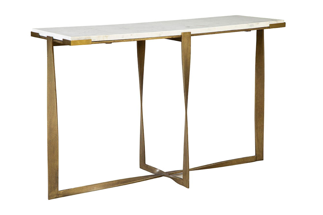 Josie - Console - White / Gold