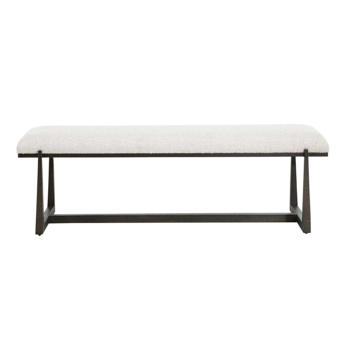 Midas - Long Bench - Black / White