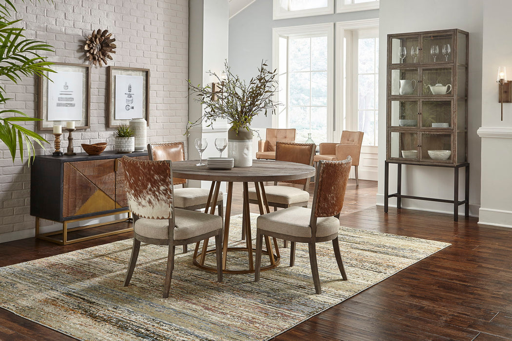 Veso - Display Cabinet - Light Brown