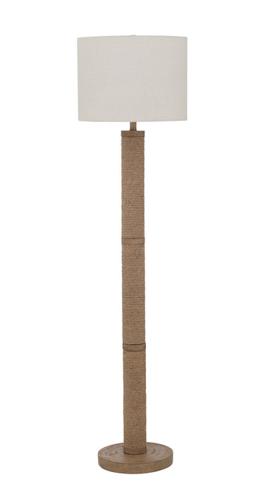 Chester - Floor Lamp - Natural / White