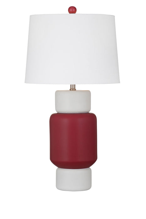 Chiclet - Table Lamp - Red