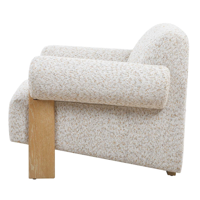 Juncture - Upholstered Accent Chair - White