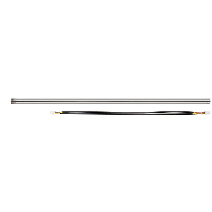 Breezymeadow - 36" Height Accessory Rods For CF-100 - Brushed Steel
