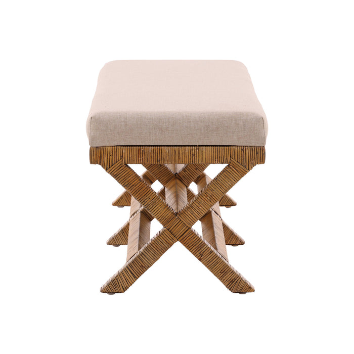 Aria - Bench - Beige / Light Brown