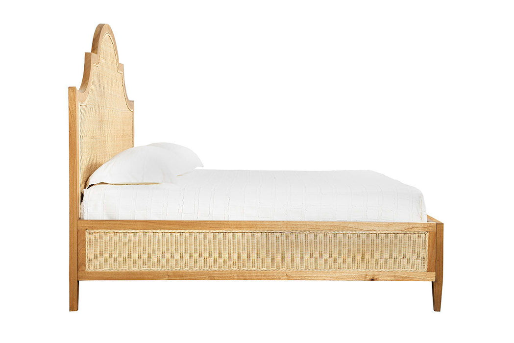 Sherlock - King Bed - Light Brown