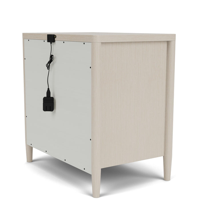 Laguna - 3 Drawer Nightstand - Beige