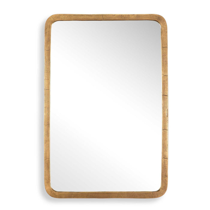 Vestry - Antique Brass Mirror - Brass / Gold