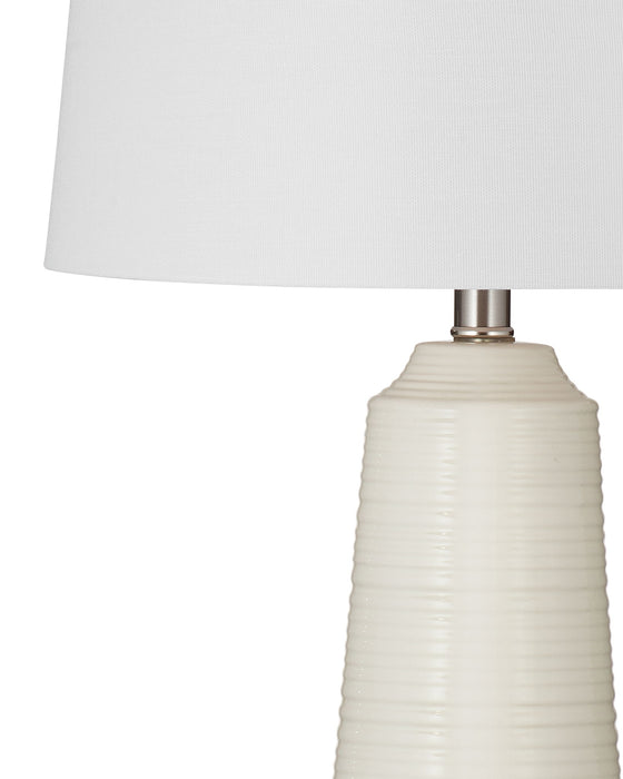 Combs - Table Lamp - Cream