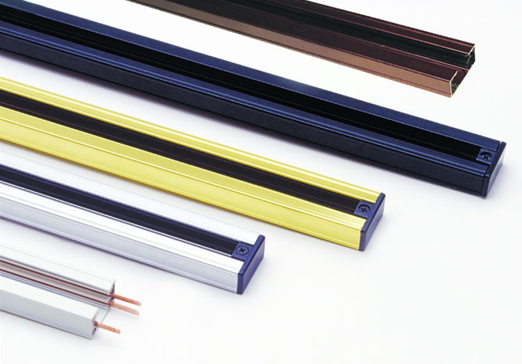 2 Feet Track (3 Wire Single Ckt) - Polished Brass