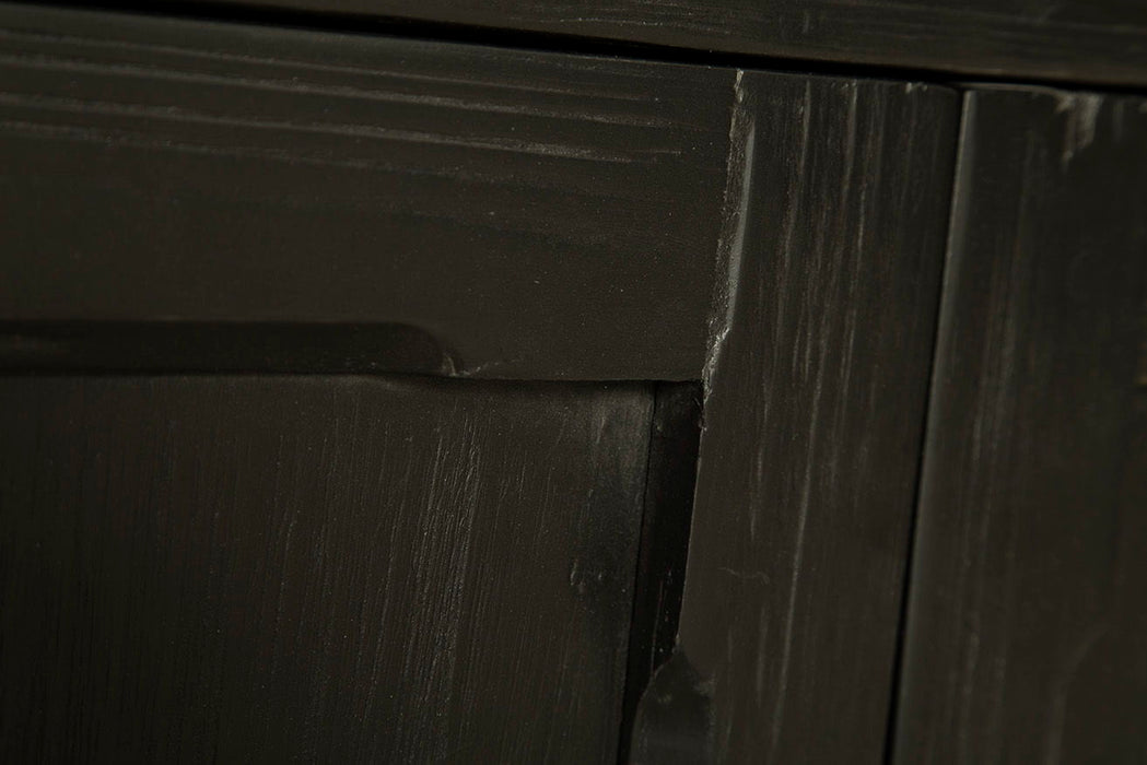 Peebles - Display Cabinet - Black