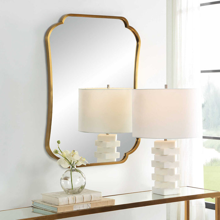 Athena - Mirror - Brushed Brass