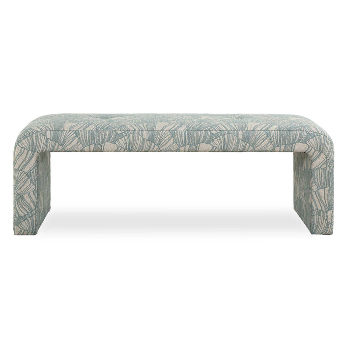 Amie - Bench - Spa Blue