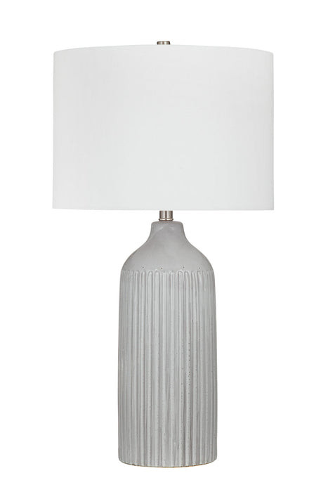 Dorchester - Table Lamp - Gray / White