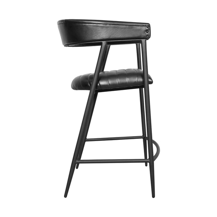 Preston - Counter Stool - Midnight Raven