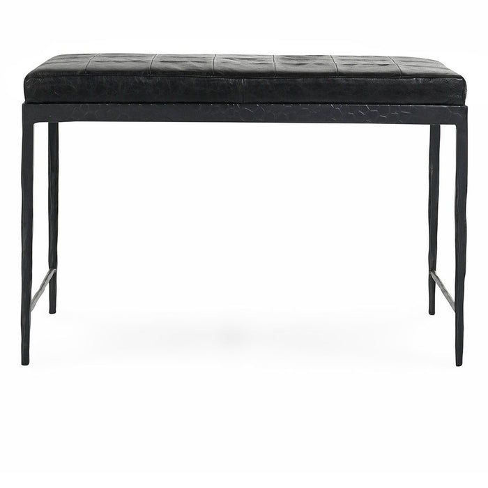 Malo - 28" Leather Bench
