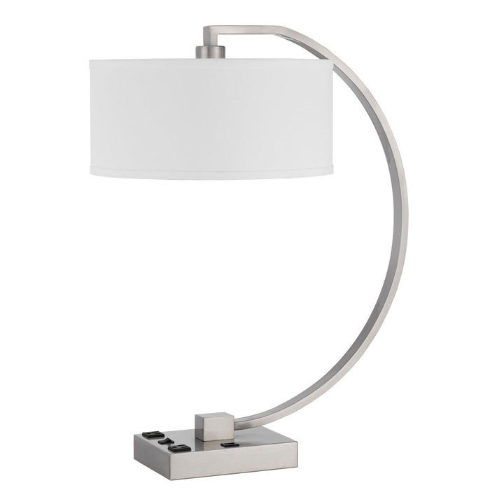 Belfort - Table Lamp - Brushed Steel