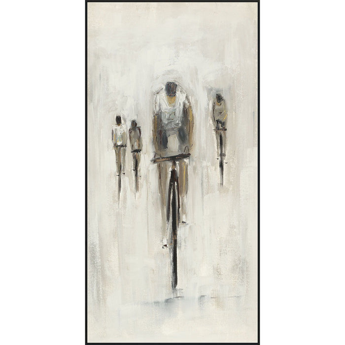 Cyclist - Painting Art by Buddy Whitlock