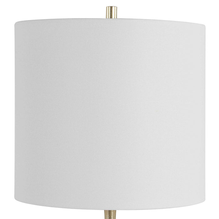 Vannett - Table Lamp - Dark Amber / White