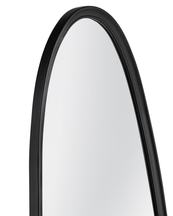 Mia - Wall Mirror - Glossy Black