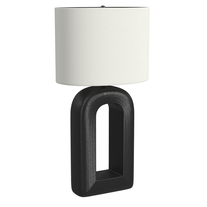 Leers - Table Lamp - Black / White