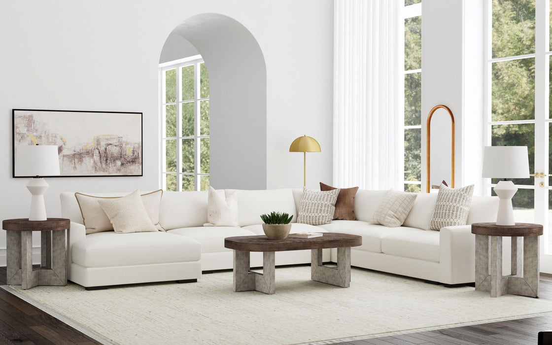 Nova - Coffee Table - Cerused Charcoal Oak