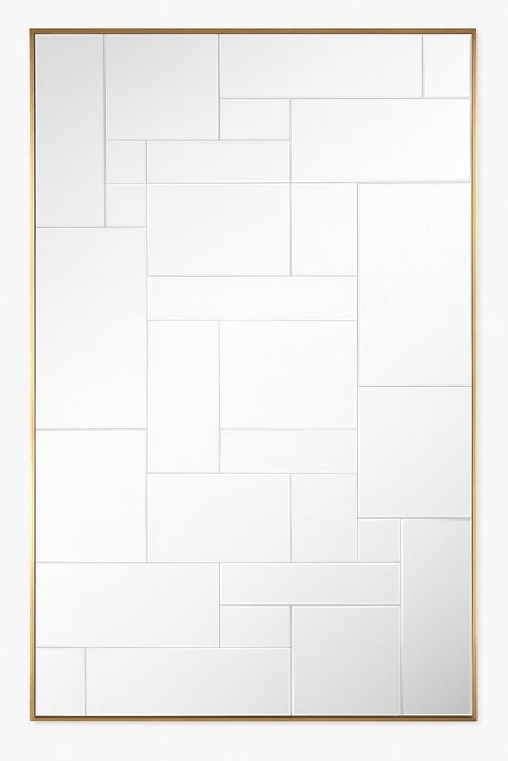 Delphine - Floor Mirror - Antique Gold