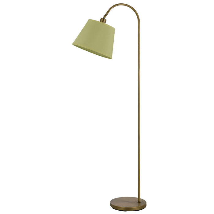 Covington - 60" Height Metal Floor Lamp - Antique Brass
