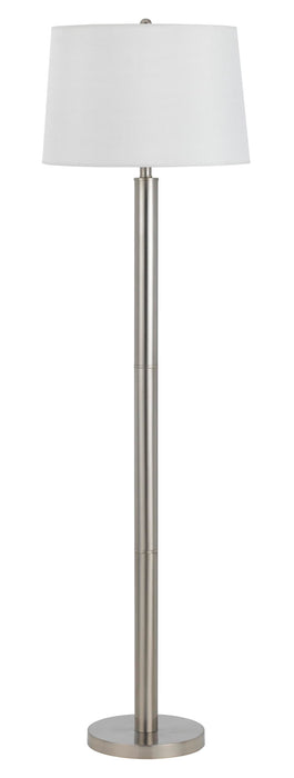 Hotel - 60" Height Metal Floor Lamp - Brushed Steel