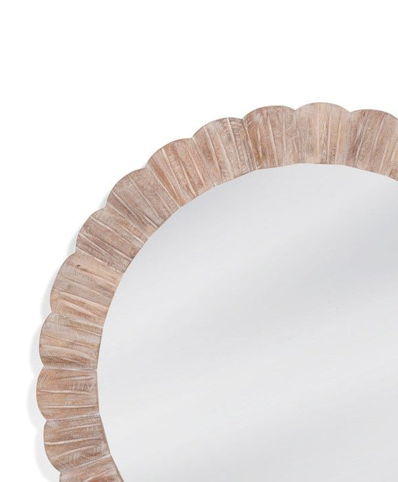 Jacque - Wall Mirror - Light Brown
