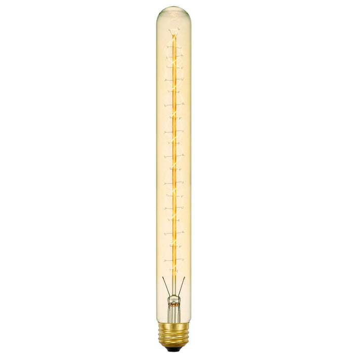 T10 Edison Medium E26 Base, 60W, 23K, 300 Lumen - Gold