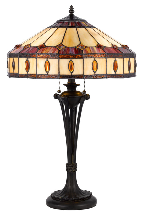 Tiffany - 26" Height Table Lamp - Black